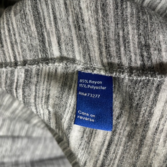 Apt. 9 Gray Open Front Cardigan 3/4 Sleeve Women's Size XL - Picture 11 of 14